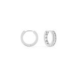 Créoles anne - sixtine argent blanc oxyde de zirconium Créoles anne - sixtine argent blanc oxyde de zirconium