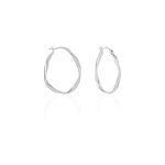 Cr�oles argent blanc charlie