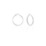 Croles argent blanc esmee