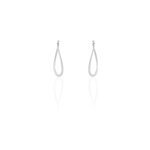 Croles argent blanc olivia