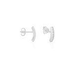 Croles callyste rondes argent blanc oxyde de zirconium
