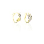Croles hewie or jaune strass