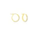 Croles sandrine or jaune strass