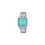 Montre casio collection vintage turquoise