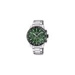 Montre festina timeless chronographe vert
