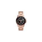 Montre fossil blue gmt noir