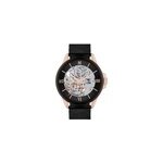 Montre montignac round automatique noir