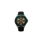 Montre montignac round automatique vert