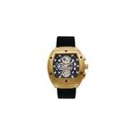 Montre montignac tonneau bleu
