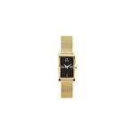 Montre o watch oblong noir