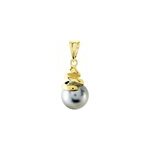 Pendentif acme or jaune perle de culture de tahiti Pendentif acme or jaune perle de culture de tahiti