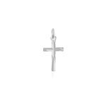 Pendentif aisse argent blanc
