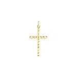 Pendentif amyas or jaune