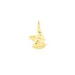 Pendentif ange endormi or jaune Pendentif ange endormi or jaune