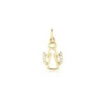 Pendentif angel32 or jaune oxyde de zirconium Pendentif angel32 or jaune oxyde de zirconium