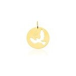 Pendentif anny colombe or jaune