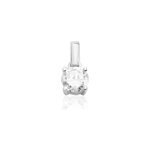 Pendentif aphrodite or blanc diamant