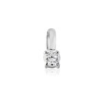 Pendentif aphrodite or blanc diamant
