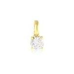Pendentif aphrodite or jaune diamant Pendentif aphrodite or jaune diamant