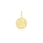 Pendentif christobel or jaune