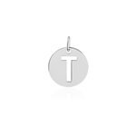 Pendentif elio t argent blanc