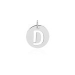Pendentif elio d argent blanc
