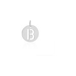 Pendentif elio b argent blanc