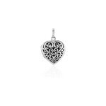 Pendentif ellya argent blanc