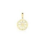 Pendentif eneos or jaune