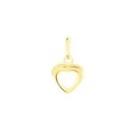 Pendentif eudocie coeur bombe or jaune