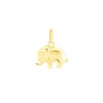 Pendentif haiza elephant or jaune Pendentif haiza elephant or jaune