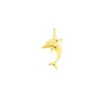 Pendentif haizia dauphin or jaune