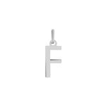 Pendentif ionia lettre or blanc