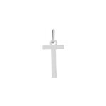 Pendentif ionia lettre or blanc