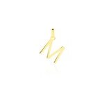 Pendentif ionia lettre or jaune
