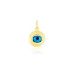 Pendentif ivannie oeil or jaune