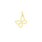 Pendentif jaima papillon diamante or jaune Pendentif jaima papillon diamante or jaune