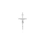 Pendentif nessahae argent blanc