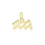 Pendentif or jaune alibiza