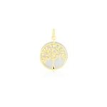Pendentif or jaune noamie nacre