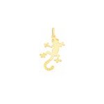 Pendentif salamandre or jaune