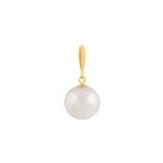 Pendentif sibylle or jaune perle de culture
