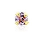 Piercing de nez or jaune oxyde de zirconium