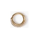 Piercing d'oreille / nez unitaire unitaire amaranthia or jaune oxyde