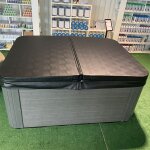 Couverture amalfi - spa 160x210cm - noire