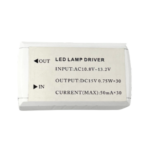 Gamme dtente - boitier led - 2 sorties - etiquette blanche